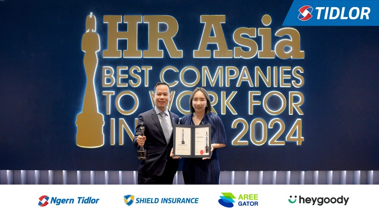 Ngern Tidlor Wins HR Asia Best Companies Award Again