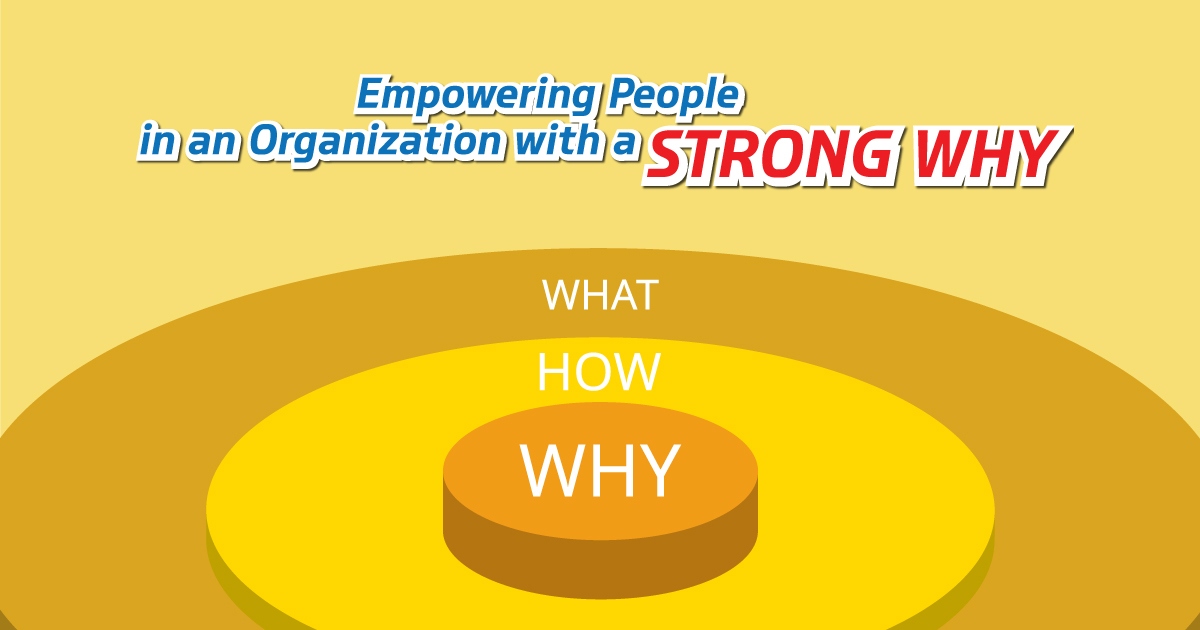 Empowering People in an Organization with a “Strong Why”